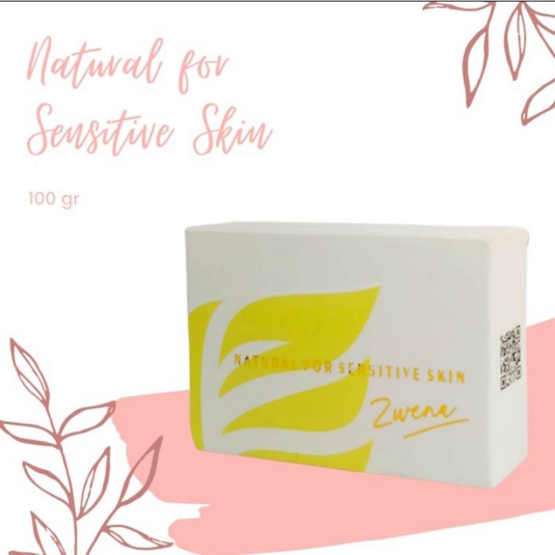 Zwena Natural SoapBar for Senstive Skin - Sabun Pemutih