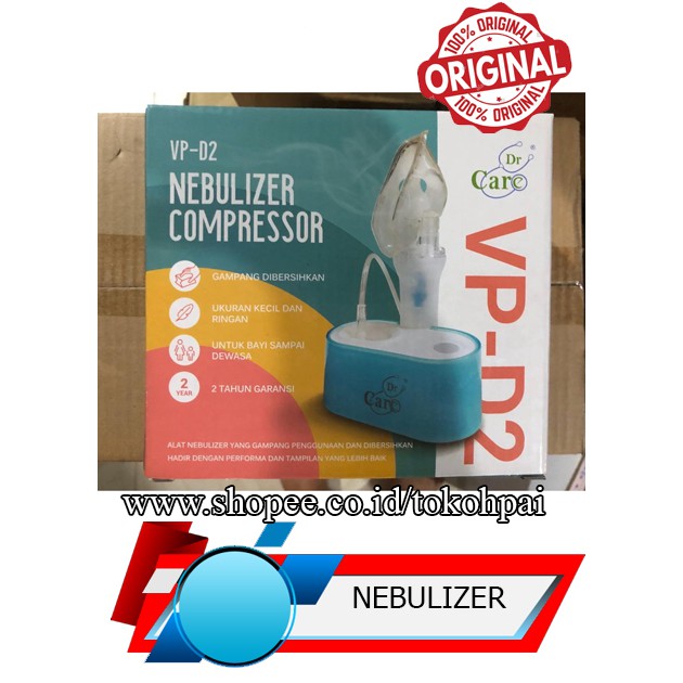 Alat Nebu Dr Care / Nebulizer Dr Care /Nebulizer compressor VP-D2 Dr Care