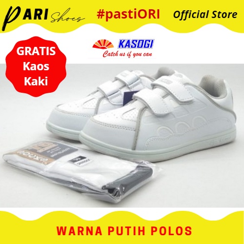 Sepatu Sekolah Anak Perempuan Laki Laki SD TK Anak Anak Cowok Cewek Putra Putri warna Hitam Merah Pu