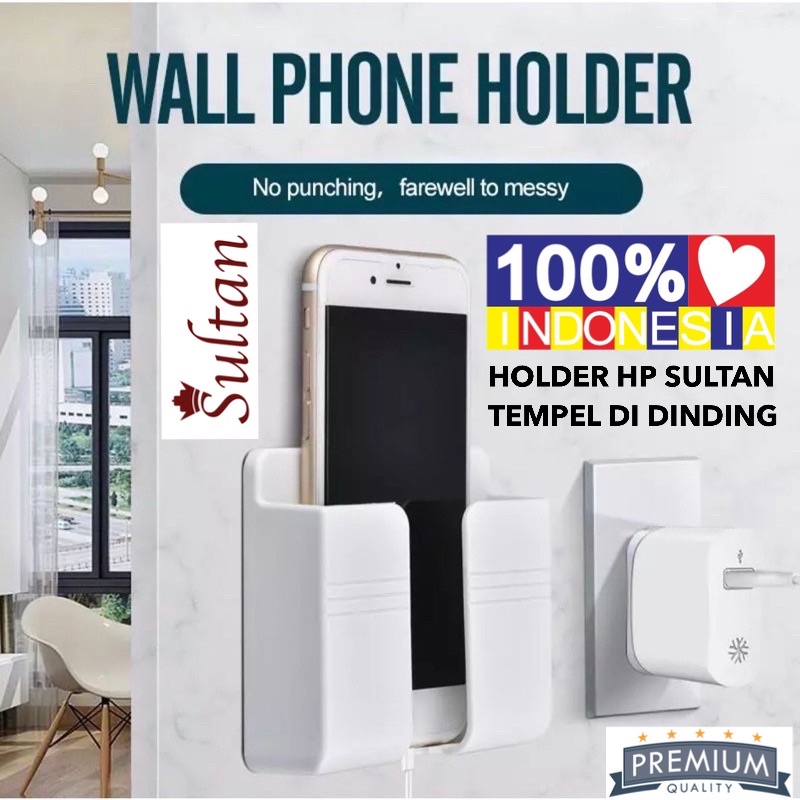 PROMO HOLDER HP SULTAN TEMPEL DINDING HOLDER HANDPHONE REMOT TEMPEL HOLDER REMOTE SLIM SMART TV