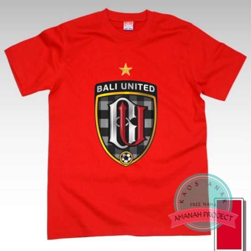 BAJU ANAK BALI UNITED FANS KAOS ANAK BAHAN PREMIUM