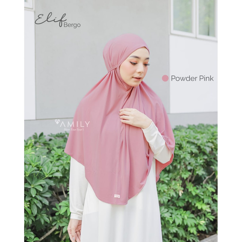 Hijab tali instan Bergo Elif Amily