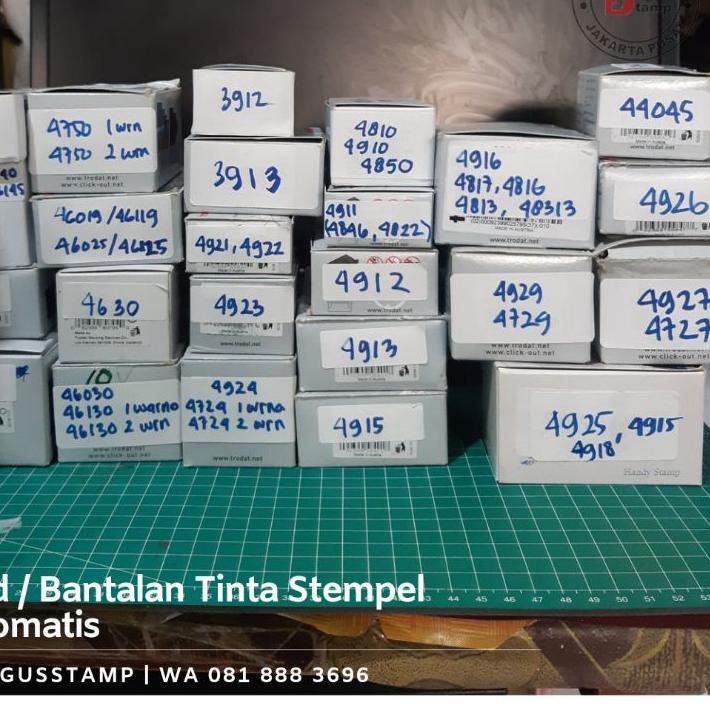

Terbaik! Stamp Pad Self ink Shiny Trodat / Bantalan Stempel Shiny Trodat