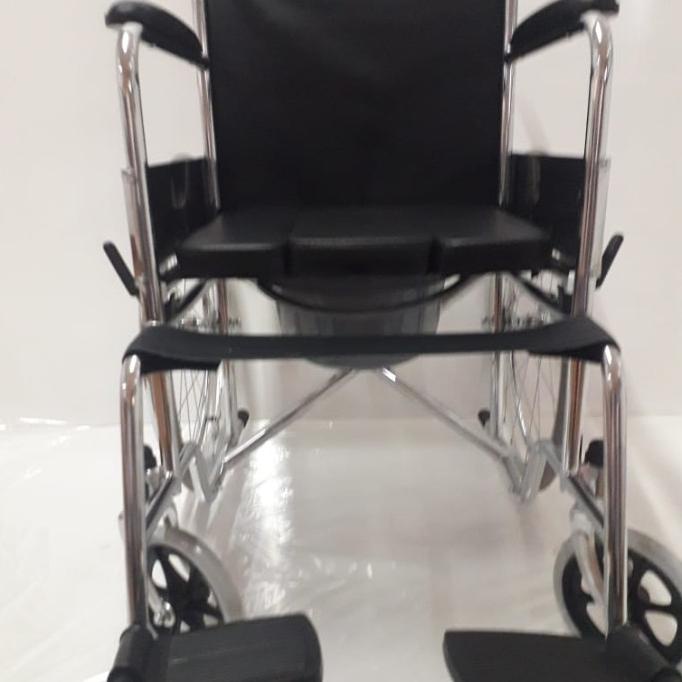 kursi roda plus buang air /bab/2 in 1