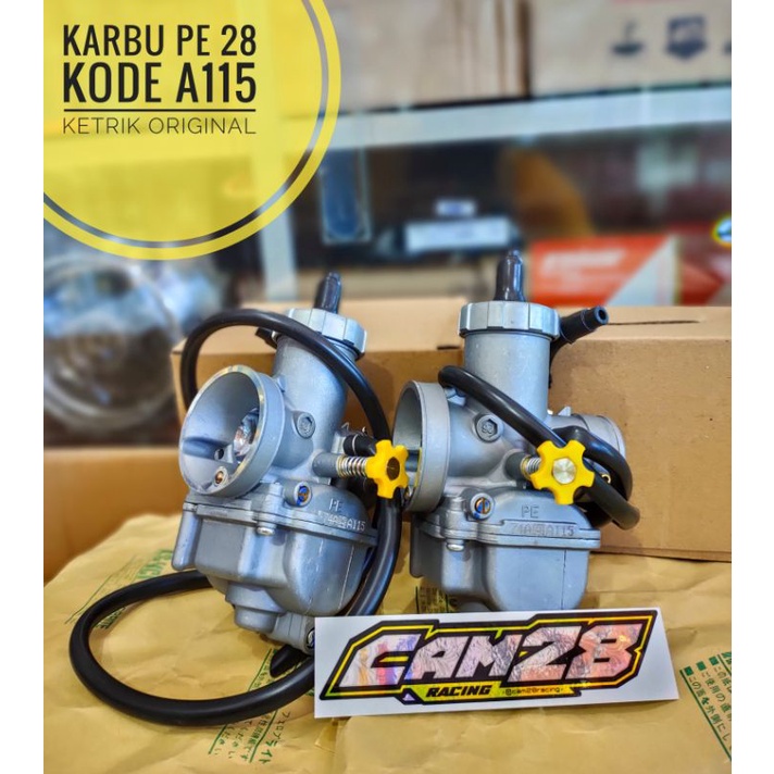 Karbu karburator pe28 ketrik A115 Thailand original