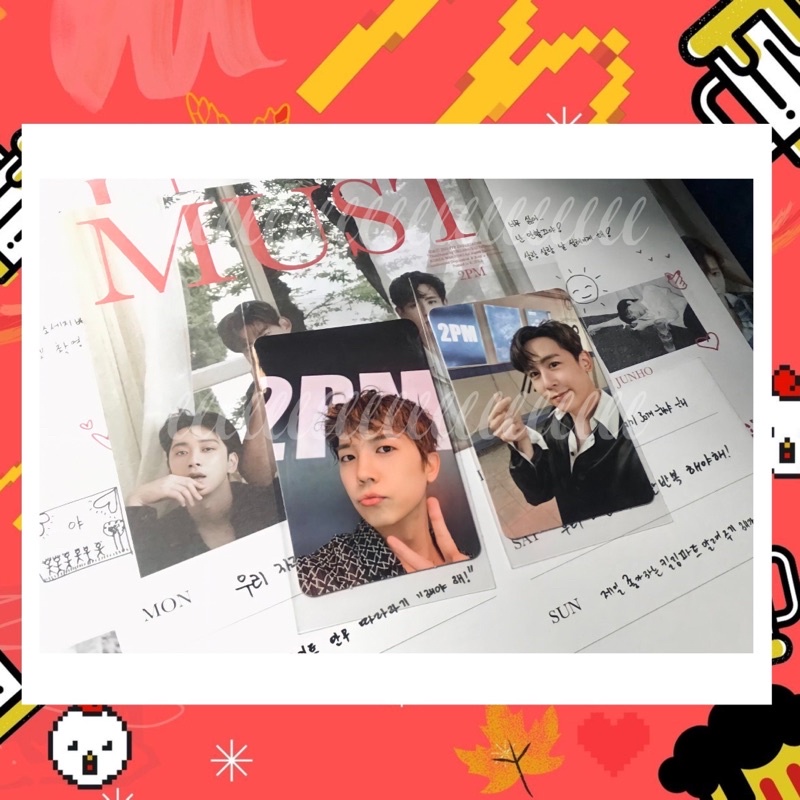 ALBUM ONLY UNSEALED MUST 2PM DARK LIGHT JUNHO WOOYOUNG NICKHUN TAECYEON JUNK CHANSUNG