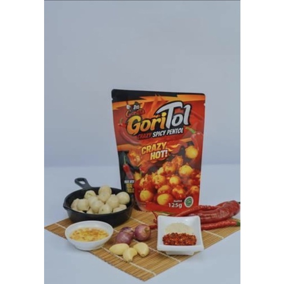 

Gorilla Pentol Goreng Pedas GoriTol 125 Gr Crazy Spicy Pentol