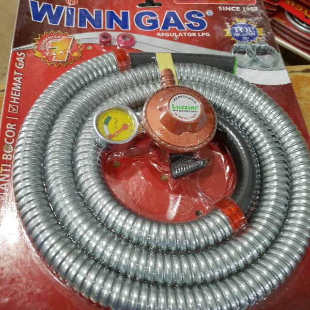 Selang Gas Paket Winn Gas &quot;Luzzini&quot; 1,8 M