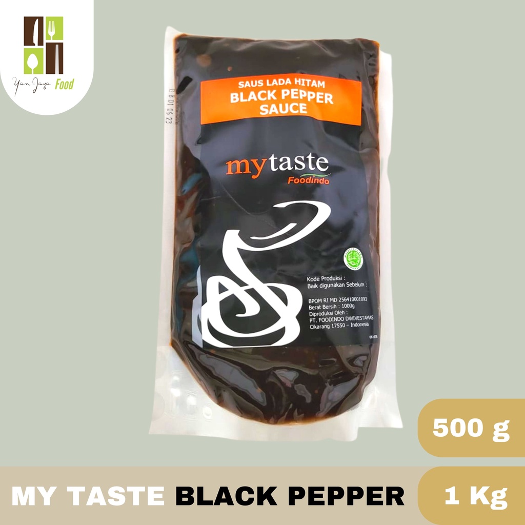 MyTaste BlackPepper Sauce Saus Black Pepper [500g/1Kg]