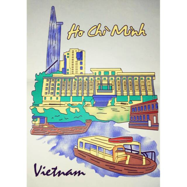 Souvenir kaos negara hanoi ho chi minh vietnam