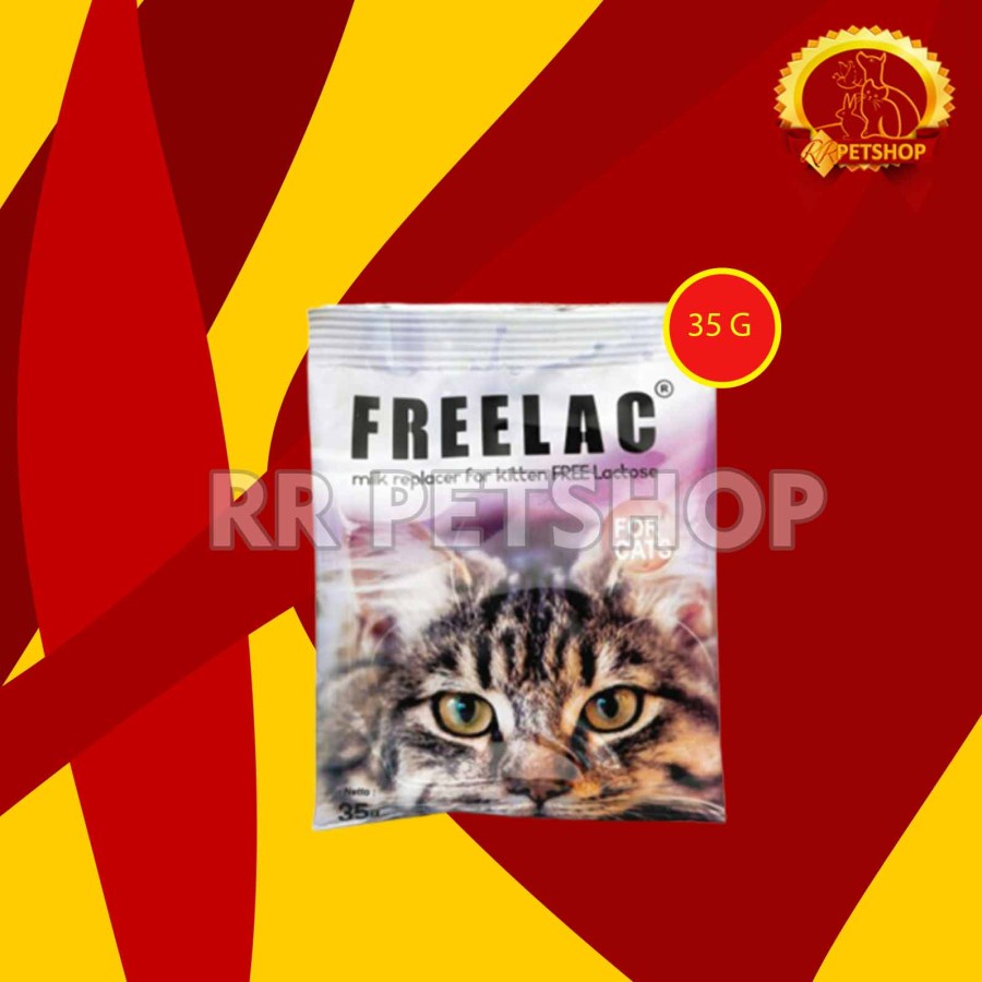 FREELAC MILK Susu Anak Kucing Cat Milk kitten 35gr