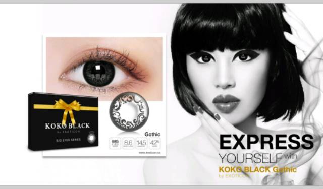 Softlens X2 Koko Black /Softlense / Softlen