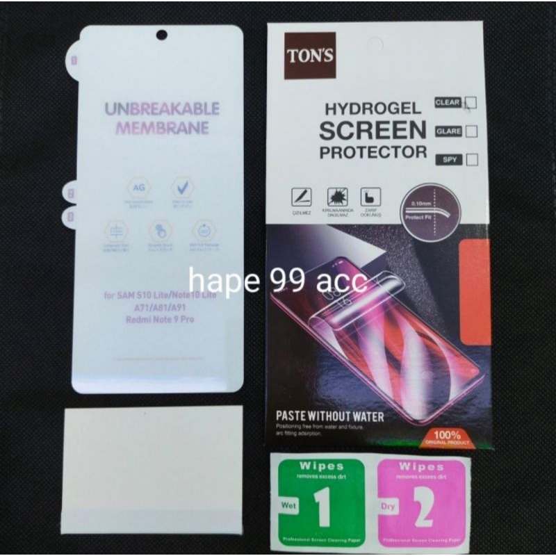 Redmi Note 11 Note 11 Pro Note 11 Pro 4G 5G anti gores hydrogel matte screen protector