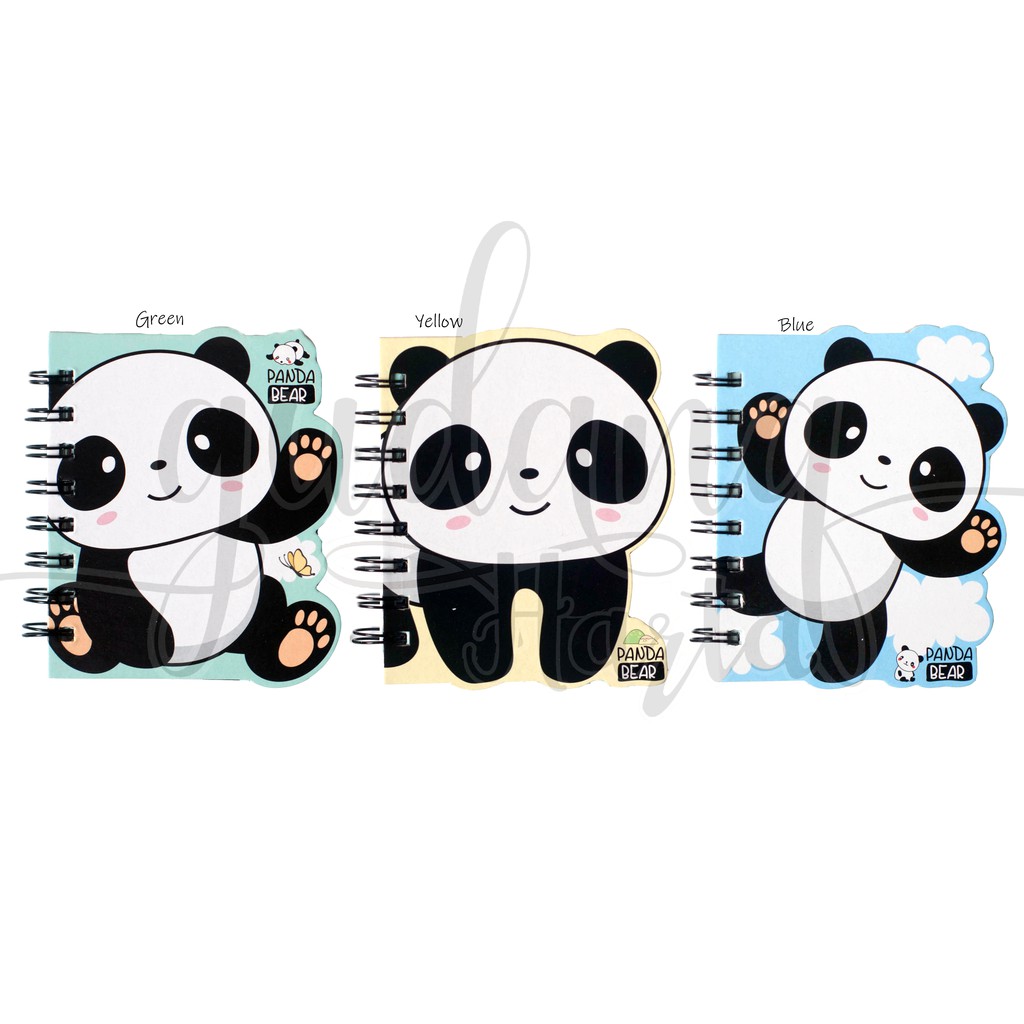 

Notebook Hi Panda Bentuk Notepad Lucu Unik Buku Catatan GCC 308069