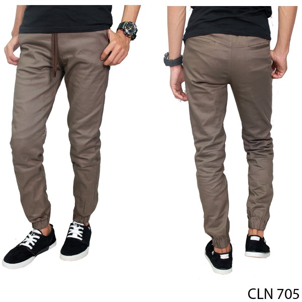 Celana Jogger Pria Panjang Distro - CLN 705