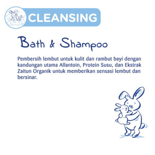 Sanosan Baby Bath and Shampoo 200ml Sabun dan Shampo Bayi