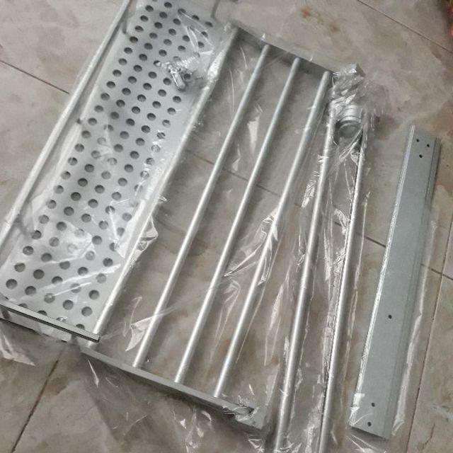 Rak Kamar Mandi Aluminium Rak Serbaguna Minimalis Rak Handuk Sabun Shampoo