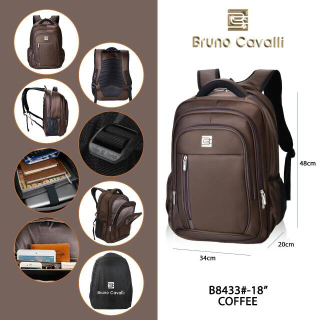 Tas ransel bruno  cavalli 8433