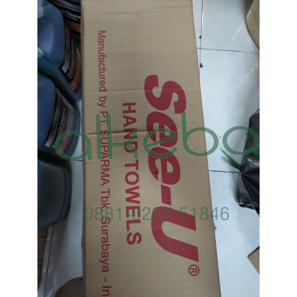 See U tisue Handtowel tarik tangan multifold tissue  harga per dus isi 20