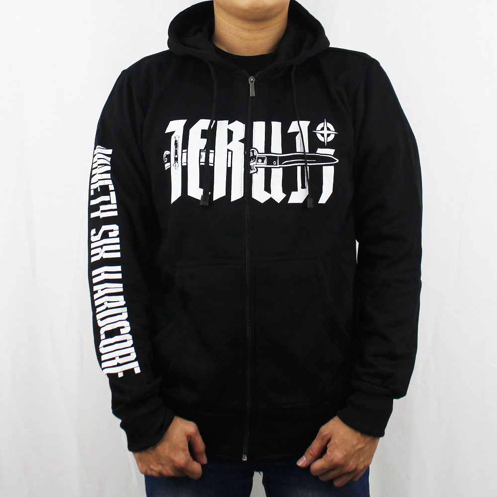 JAKET MUSIK JERUJI 01 - JAKET JERUJI - SWEATER HOODIE MUSIK JERUJI - JAKET HEAVY METAL - HOODIE PRIA