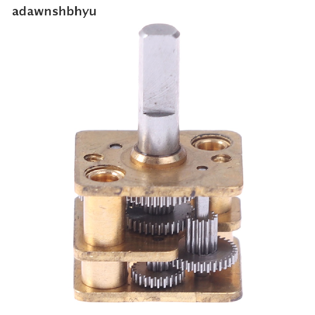 Adawnshbhyu 5pcs All metal gear reducer N20 reducer gearbox Pengecil DIY N20 Geared Motor