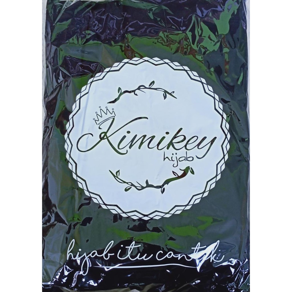 Jilbab Instan JUMBO FARIDA syar'i BY KIMIKEY-HITAM