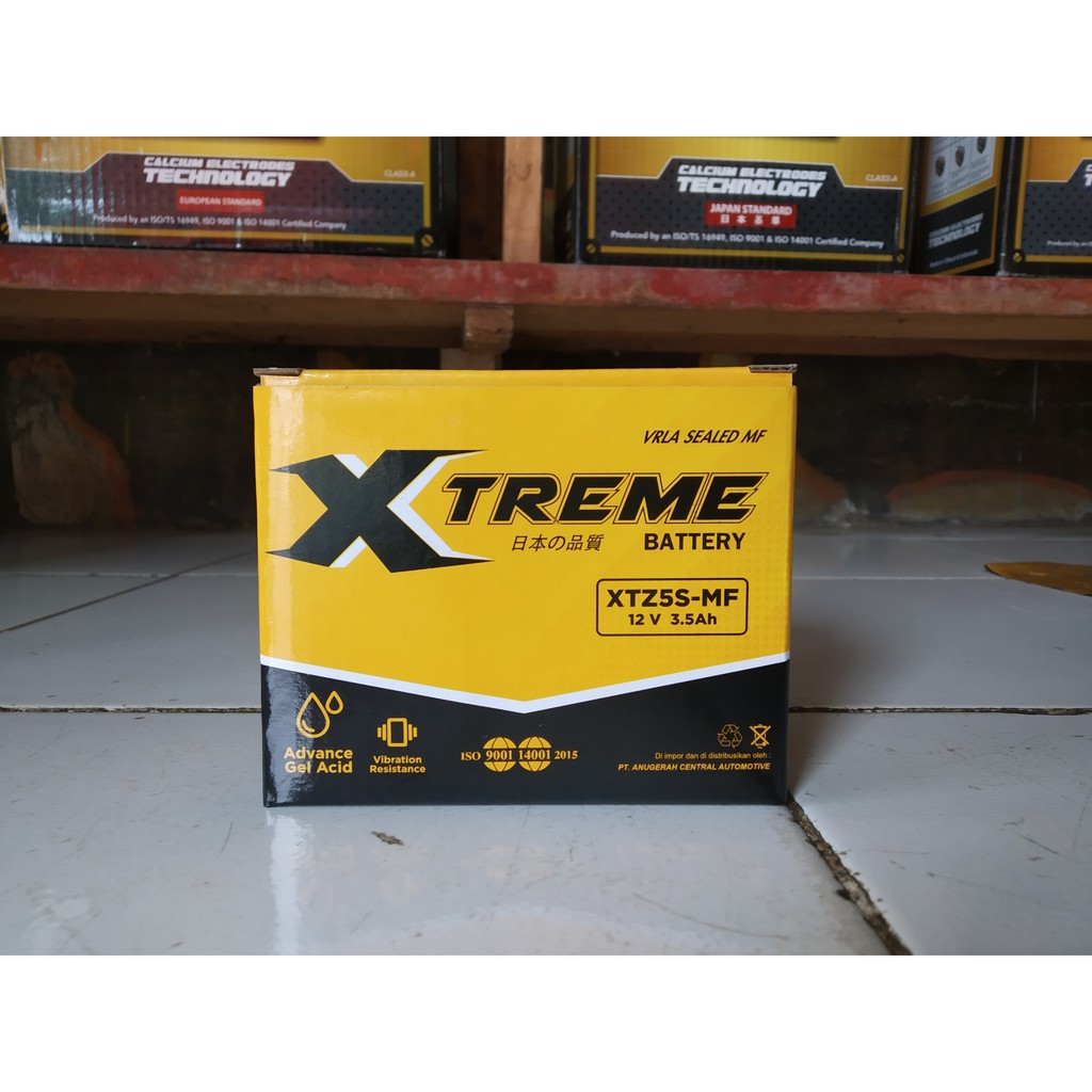 ACCU/AKI XTREME MAINTENANCE FREE XTZ5S