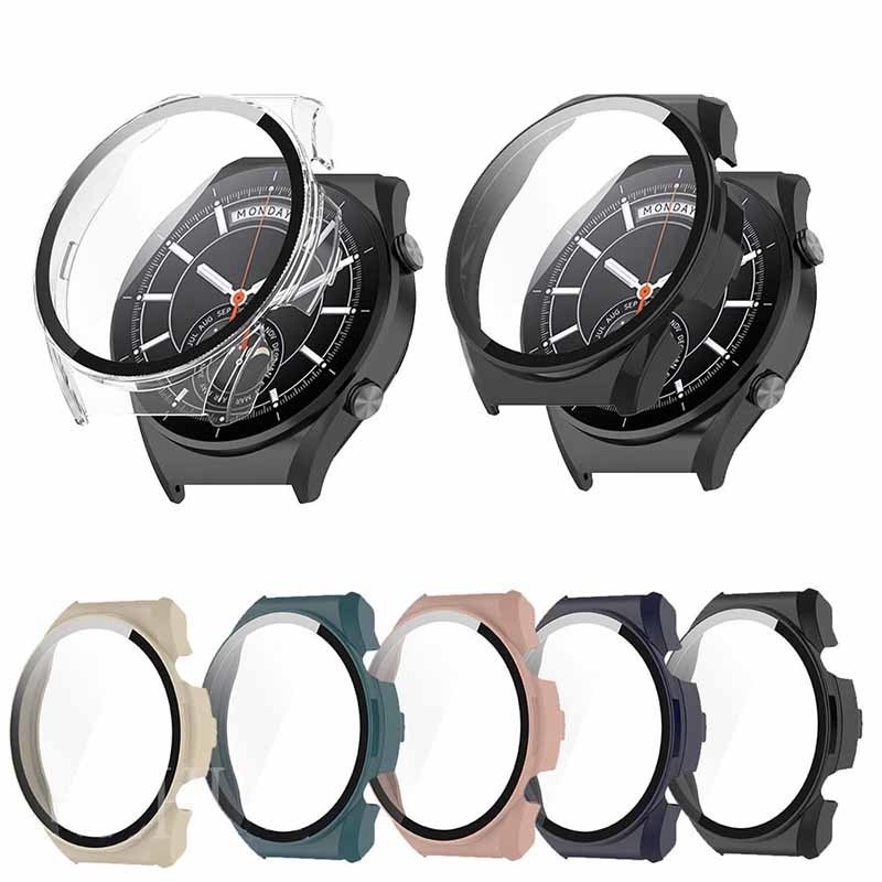 2in1 Case Pelindung Layar Full Cover Untuk Xiaomi Watch S1