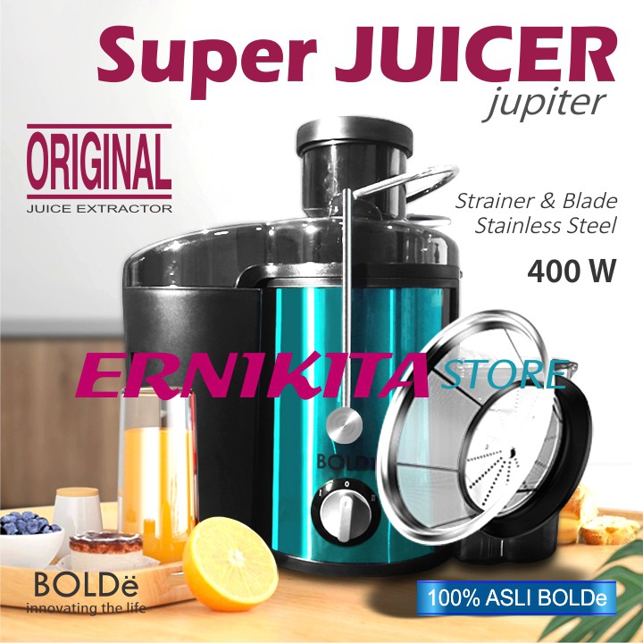 BOLDe SUPER JUICER JUPITER - Pengekstrak Juice Sari Buah Tanpa Ampas