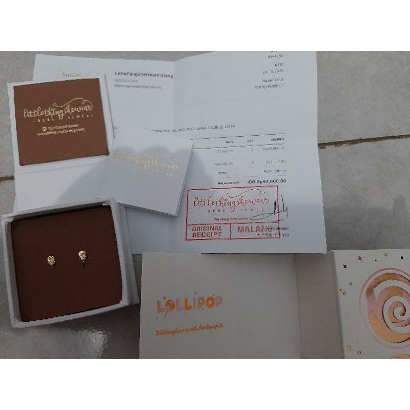 Preloved Littlethingshewear Lollipop series