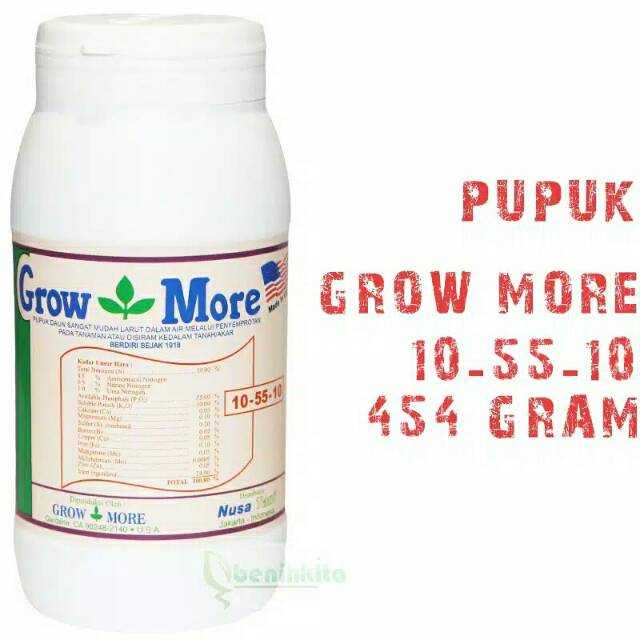 Pupuk growmore 10 55 10 (growmore bunga)
