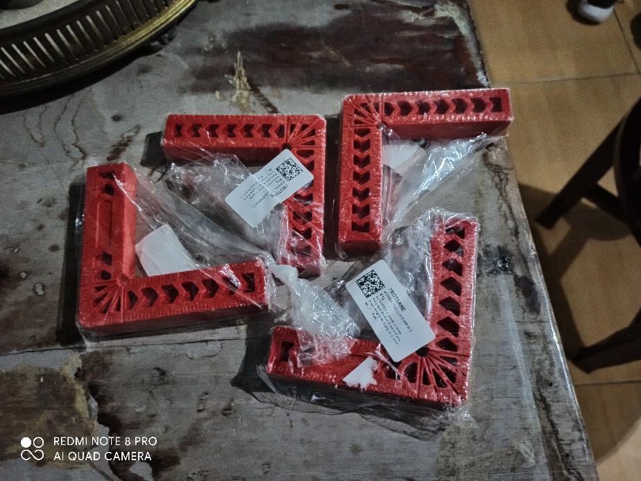 Alat Penjepit Sudut Frame Kaca Kayu Angle 90 Derajat Duratec Corner Clamp 4 Inch