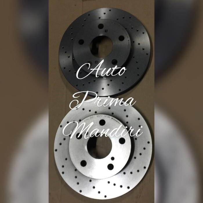 Rotor brake disc brembo innova hilux sc drilled drill