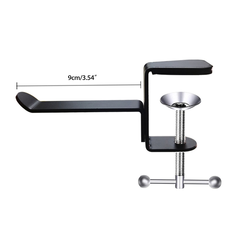 Bt Headset Holder Bebas Paku Untuk Meja Earphone Headphone Display Stand Hanger