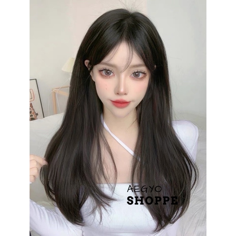 Hairclip korea biglayer Lurus Natural 45cm 60cm 70cm 9073 022S 022T 845A