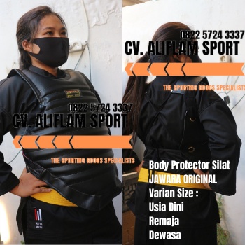 SEPASANG JAWARA ORIGINAL Body Silat IPSI Body Protector Pencak Silat Dewasa Remaja Besar Kecil
