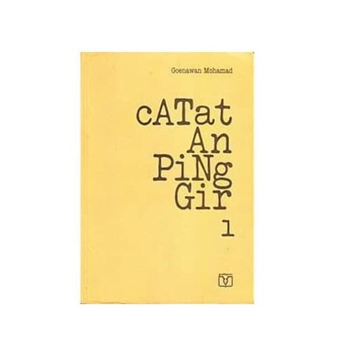 

Buku Catatan Pinggir 1 - Goenawan Mohamad