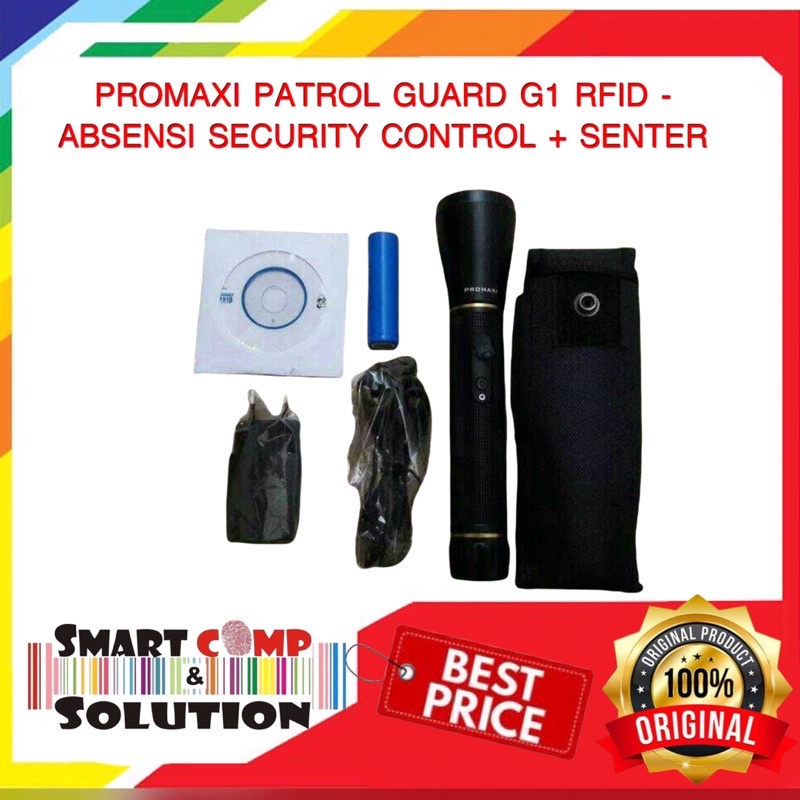 Senter Patrol Guard RFID Promaxi G-1 Sistem Security / Satpam