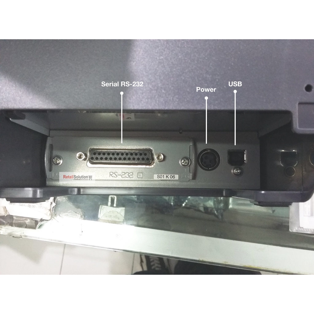 Printer Kasir POS DotMatrix Dot Matrix Serial RS232 / RS-232 Manual Cutter - Epson TMU220D / TM-U220D / TMU220 D