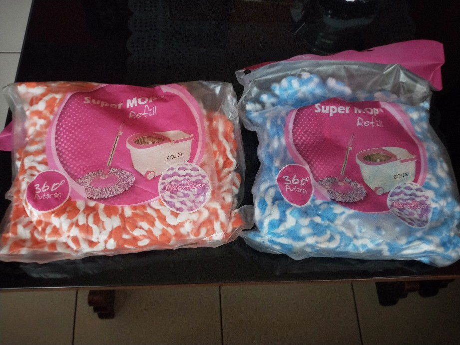 Na Bolde Refill Super Mop / Kain Super Mop Microfiber