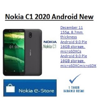 Nokia C1 Android New Garansi Resmi Nokia Indonesia