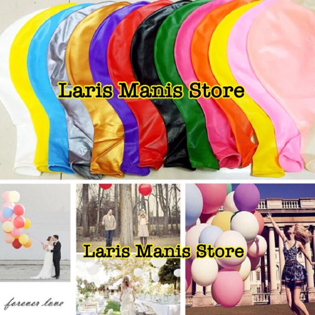 Balon jumbo 36inch / balon super jumbo / big ballon / balon latex jumbo / latex jumbo / super jumbo
