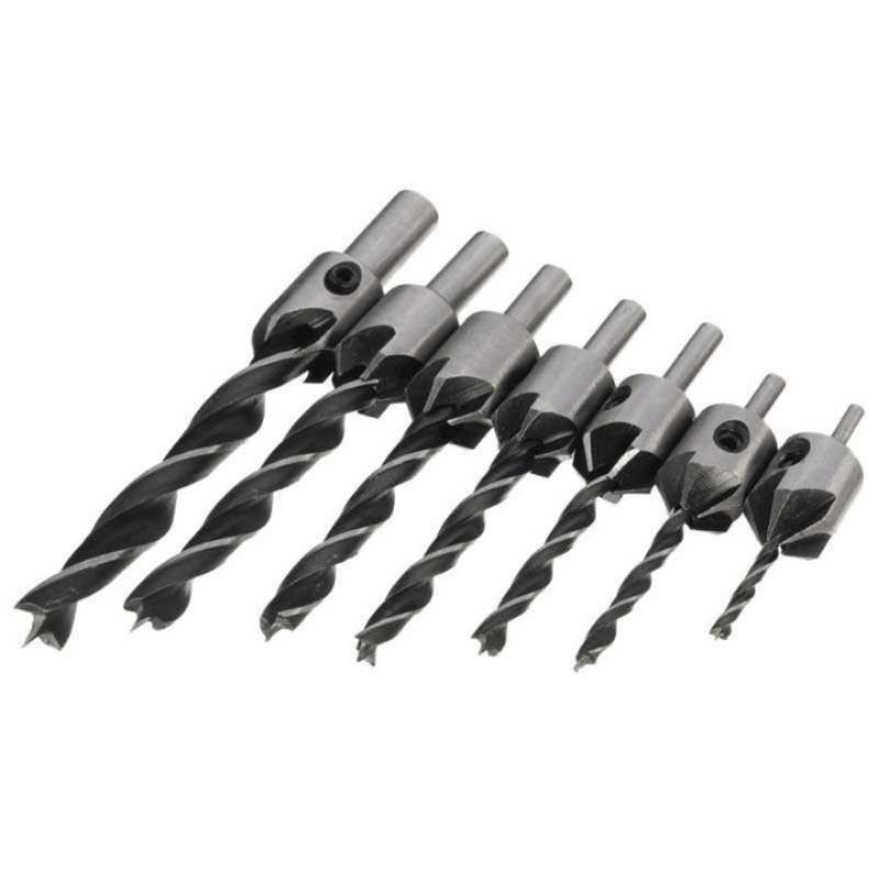 Mata bor countersink bit 7 pcs