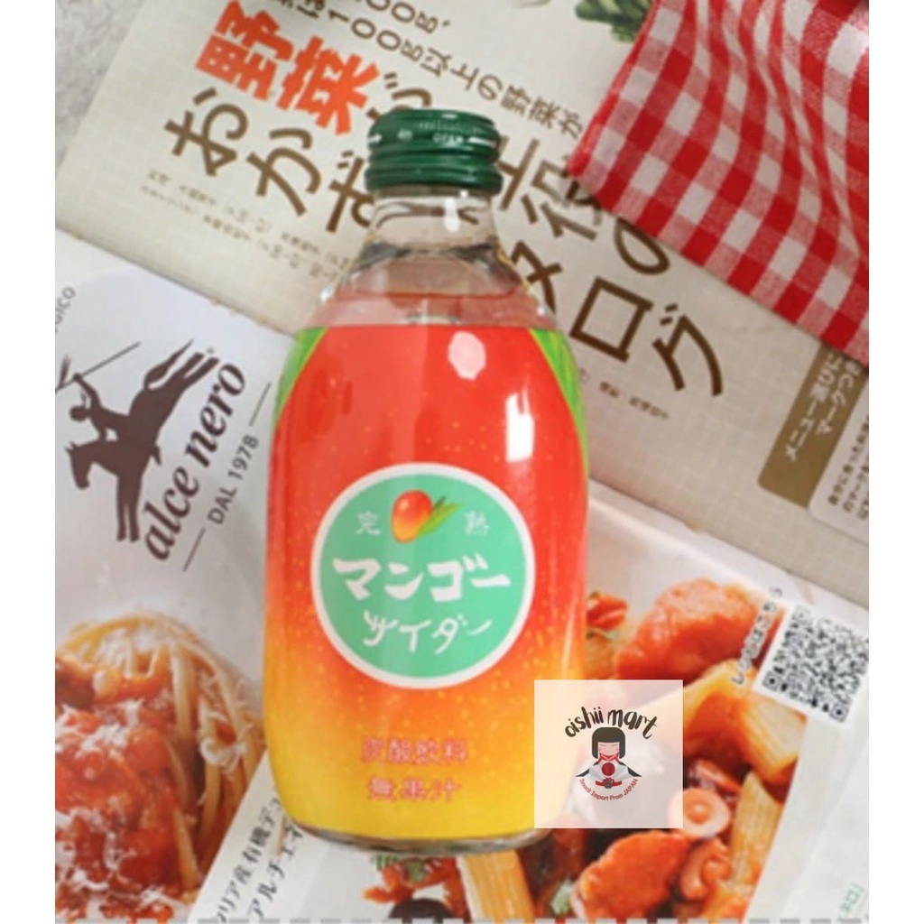 Tomomasu Mango Cider / minuman jepang / minuman impor / minuman soda / soda / cider