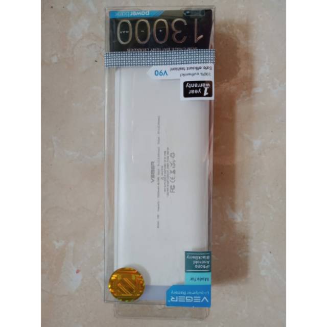 Powerbank veger 13000mah original 100% by veger