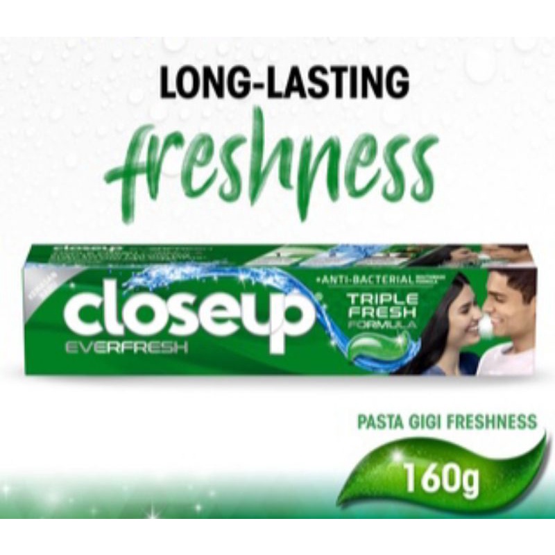 Close Up Everfresh 160gr / Pasta Gigi Close Up Menthol