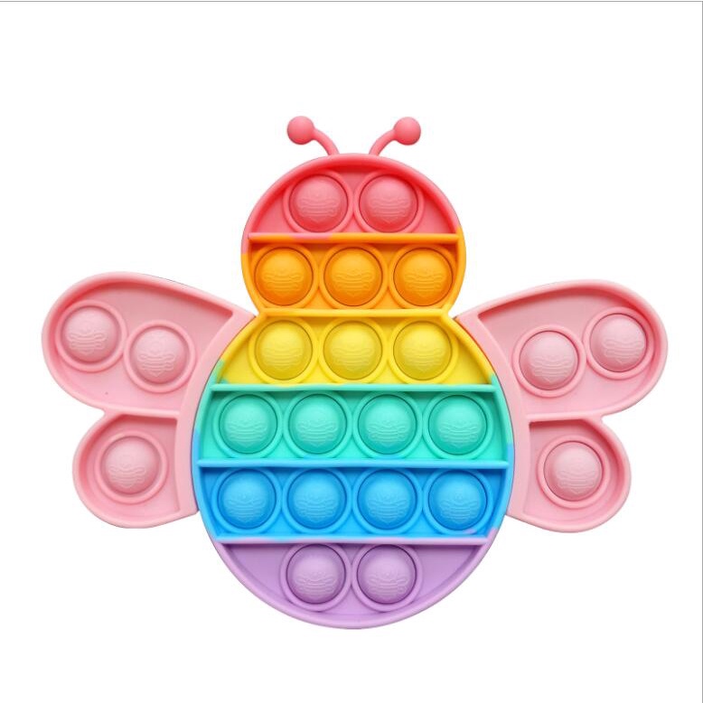 (50 model ready)POP IT CHEAP RAINBOW UNICORN/AMONG US fidget push Pop Its Fidget Toy Push-34