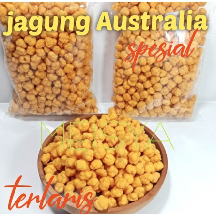 

Jagung Australia Marning Geprek Pedas Manis Dengan Variannya 250 Gr