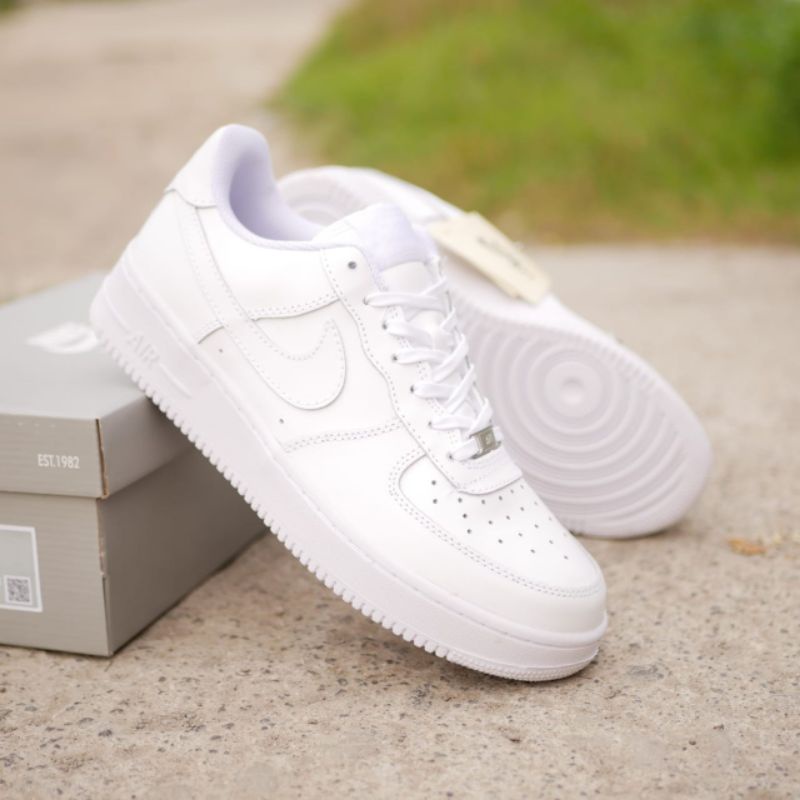Sepatu Adidas AF1 Full White Original BNIB