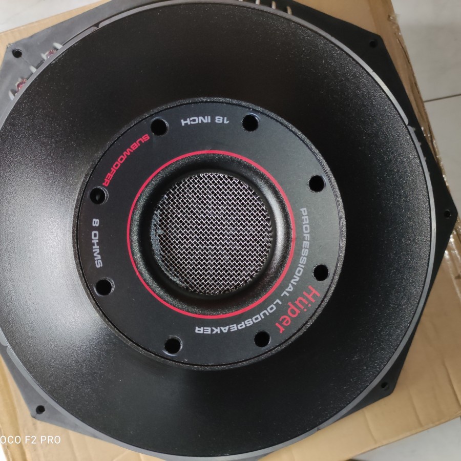 SPEAKER HUPER 18 INCH S18L1001A COIL 5 INCH ORIGINAL S18 L1001 A